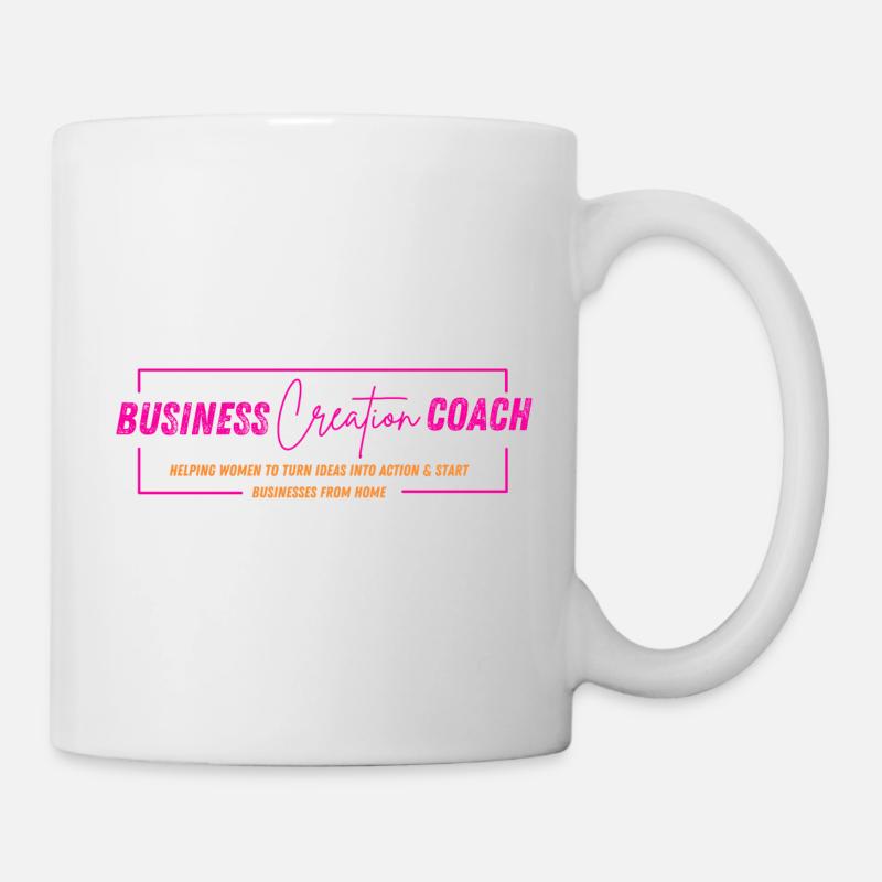 Business Creation Coach Merch - Mug - white