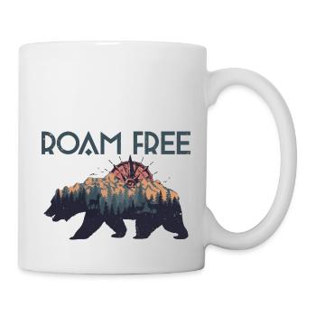 Wandern Campen Camping Outdoor Wandertour Wanderer - Tasse - Weiß - Rechts