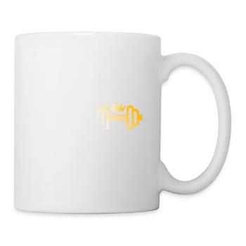 GYM QUEEN - Gym Motivation and Fitness Designs - Mug - white - Right