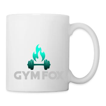 GYM FOX - Motivating Gym and Fitness Designs - Mug - white - Right