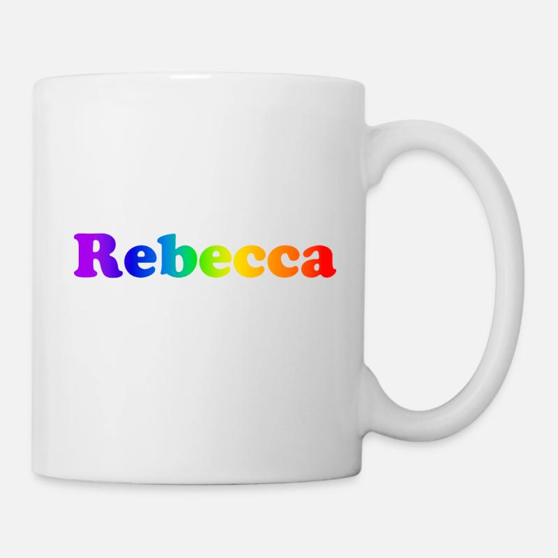 Rebecca - Mug blanc - blanc