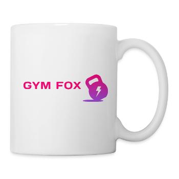 GYM FOX - Motivating Gym and Fitness Designs - Mug - white - Right