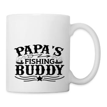 Papa's fishing Buddy - Mug - white - Right