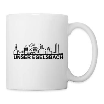 Unser Egelsbach - Tasse - Weiß - Rechts