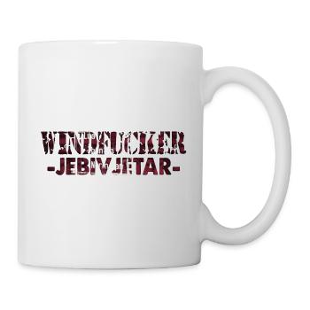 Bosnian fraza Wind fucker LZN Izet Rukfas Combe - Mug - white - Right