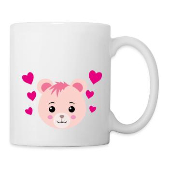 Bear Hearts - Mug - white - Right