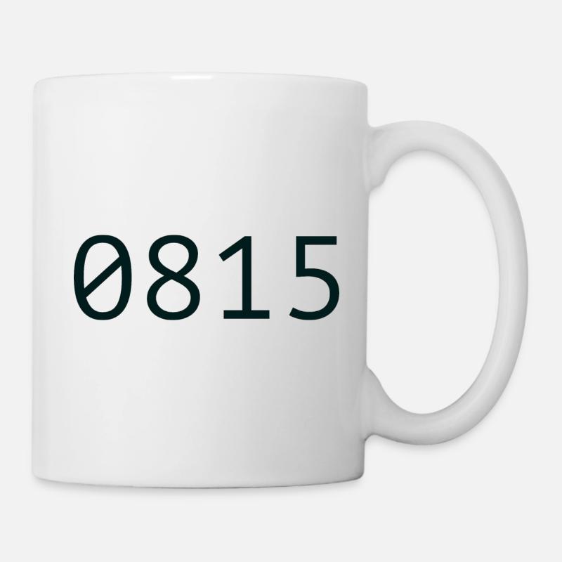 0815 - Tasse - Weiß