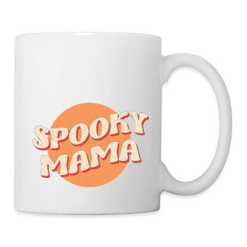 Halloween PNG SPOOKY MAMA CIRCLE - Mug - white - Right