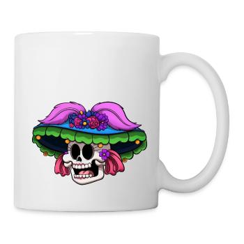 Catrina Skull - Mug - white - Right