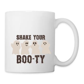 Lustige Halloween Geister Crew - Shake your Booty - Tasse - Weiß - Rechts