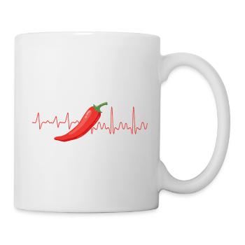 Chilischote - Tasse - Weiß - Rechts