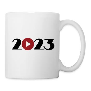 Frohes Neues Jahr 2023 | Silvester 2023 - Tasse - Weiß - Rechts