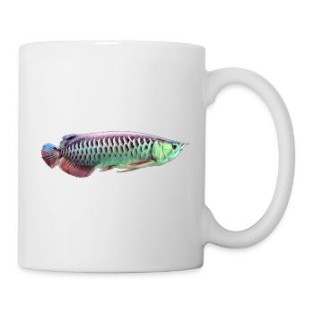 Asian Arowana Monster Fish Keeper - Mug - white - Right