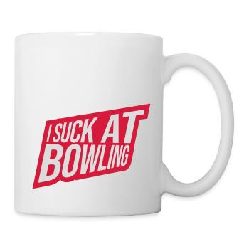 Je suis nul au bowling - Mug blanc - blanc - Droite