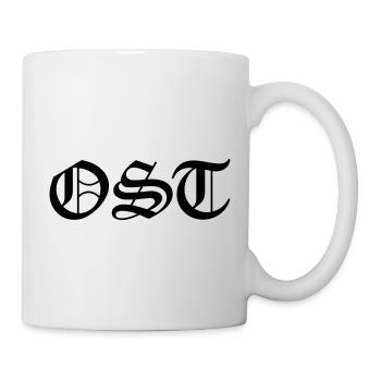 OST Schriftzug - Tasse - Weiß - Rechts