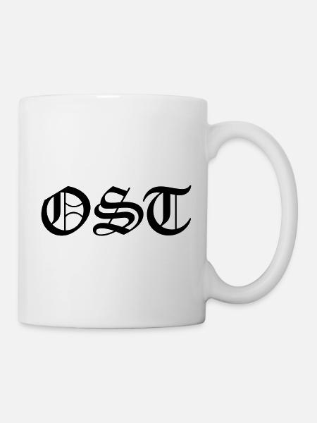 OST Schriftzug - Tasse - Weiß