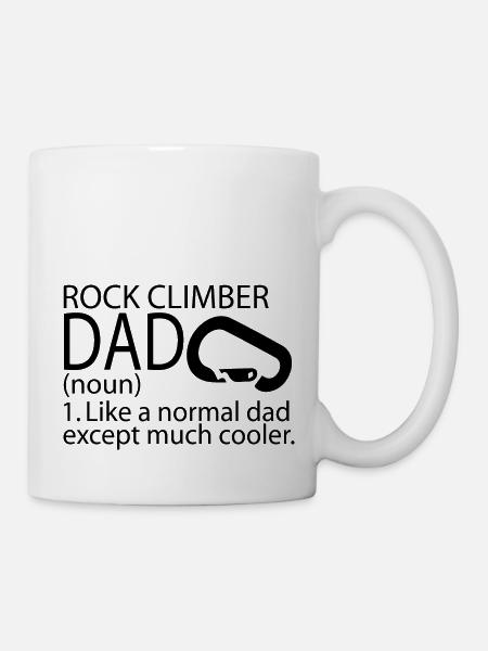 bouldering - Tasse - Weiß