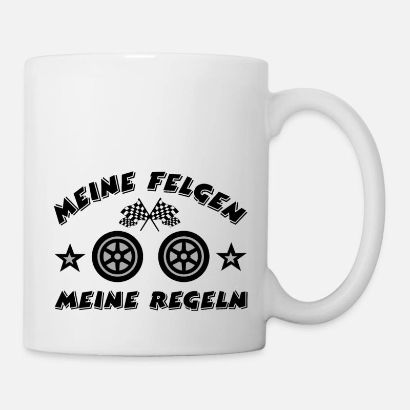 Auto - Tasse - Weiß