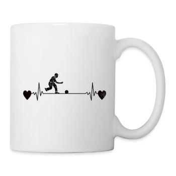 Bowling Cone Gift Bowling Ball Bowling Bowler - Mug - white - Right