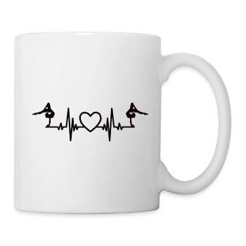 Gymnastics Floor exercises Gymnastics club Gymnastics apparatus gymnastics - Mug - white - Right