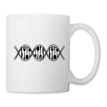 C’est mon ADN - Mug blanc - blanc - Droite