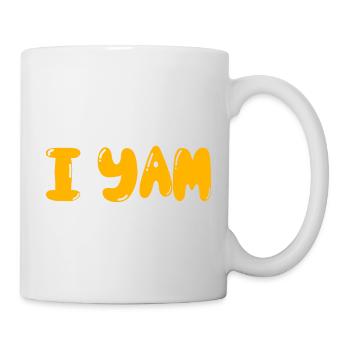 Je yam ma patate douce couple assorti thanksgiving - Mug blanc - blanc - Droite