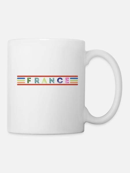 France - Mug blanc - blanc