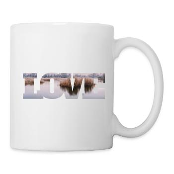 Nature in a love Wonderful views - Mug - white - Right