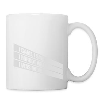 I came saw forget - Mug - white - Right