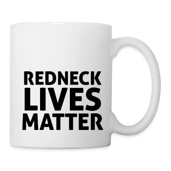 Redneck America Matters Country Western USA Men - Mug - white - Right