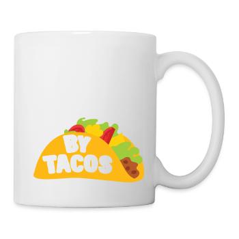 Tacos Powered By Tacos Mexican Food Cinco - Mug - white - Right