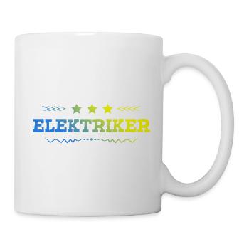 Elektriker Beruf - Tasse - Weiß - Rechts