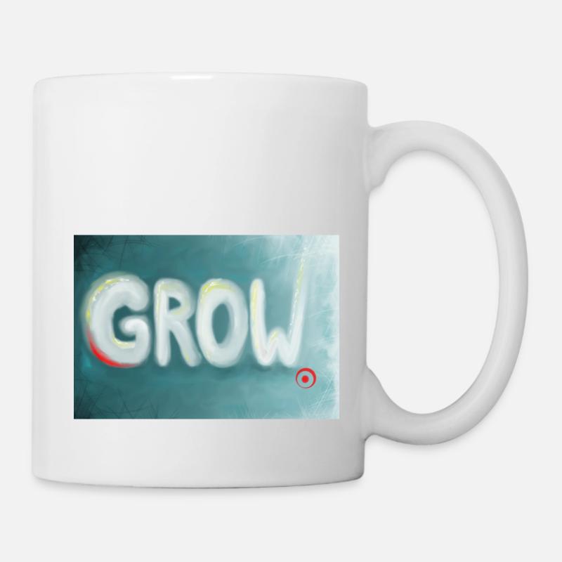 GROW - Tasse - Weiß