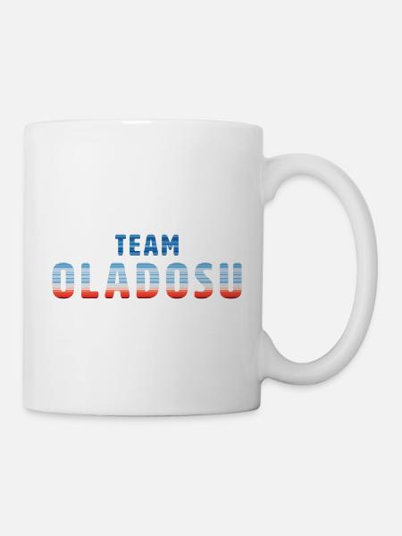 Team Oladosu | Warming Stripes - Tasse - Weiß