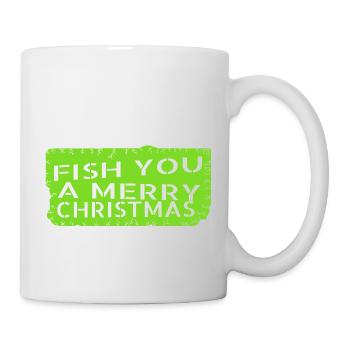 gift fish fishing boat love awesome funny - Mug - white - Right