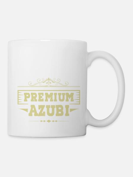 Premium Azubi - Tasse - Weiß
