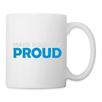 Faites-vous fier de la citation - Mug blanc - blanc - Droite