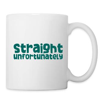 Droit Malheureusement 2 - Mug blanc - blanc - Droite