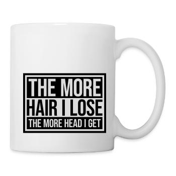 I get more head - Mug - white - Right