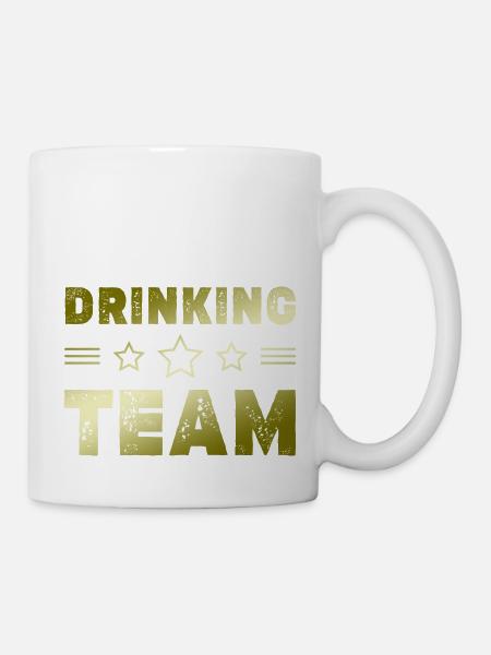 Drinking Team - Tasse - Weiß