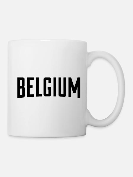 Belgie Belgium Belgique WK - Mug blanc - blanc