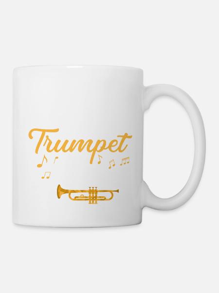 Trumpet Mom Player Mother Trumpeter - Tasse - Weiß
