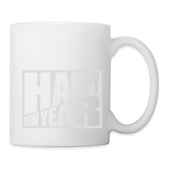 happy new year quote - Mug - white - Right