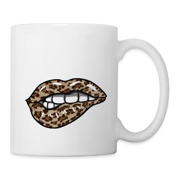 Leopard Lips - Mug - white - Right