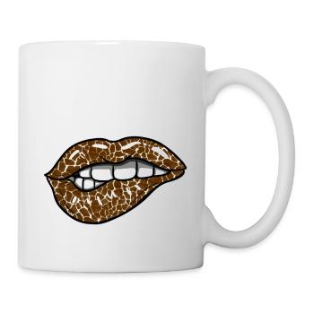 Leopard Lips - Mug - white - Right