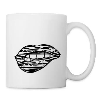 Color lips! - Mug - white - Right