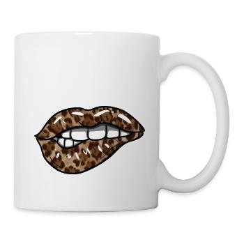 Leopard Lips - Mug - white - Right