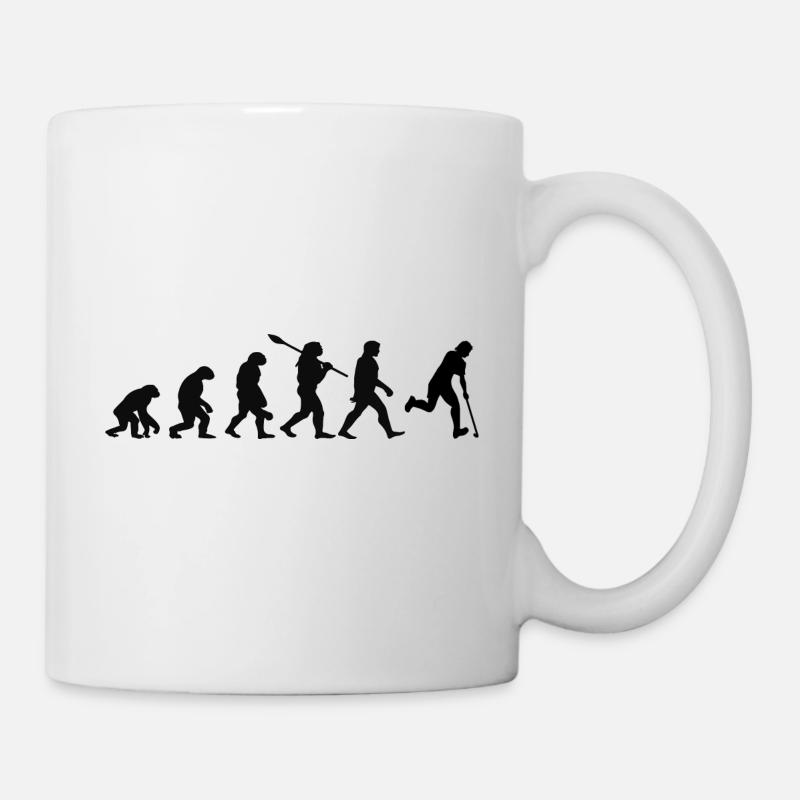 Evolution Hockey - Tasse - Weiß