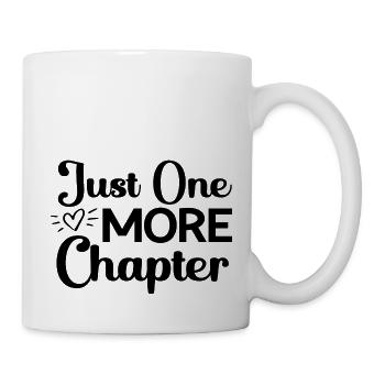 Just One More Chapter - Mug - white - Right