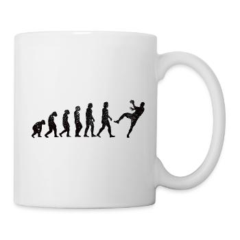 Joueurs de handball Joueurs de handball Handball club Handball - Mug blanc - blanc - Droite